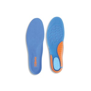 Anatomically shaped underfoot covers made of TPR GEL with high cushioning effect,  plantar arch support and heel pad