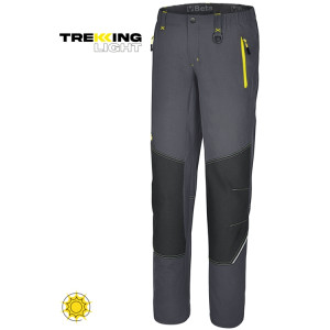 "Work trekking" trousers, LIGHT, made from stretch fabric, ideal for those searching for a practical, comfortable, lightweight garment.