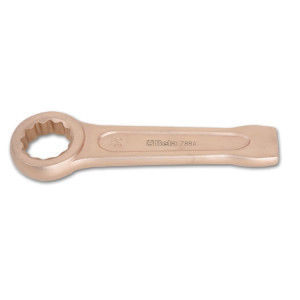 Sparkproof bi-hex ring slogging wrenches