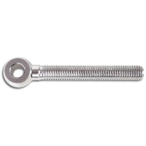 Eye tie rods, stainless steel 316L, right thread