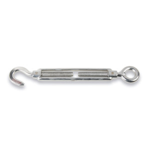 Hook and eye turnbuckle