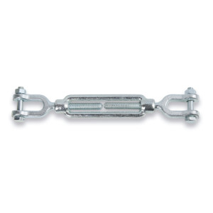 Jaw and jaw turnbuckles, galvanized