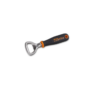 Bottle opener with ergonomic handle