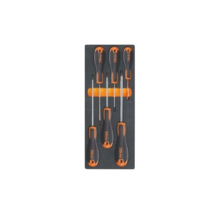 Foam tray with Beta Easy screwdrivers for Phillips® head screws