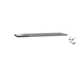 Worktop made from stainless steel coated MDF, 1.5 m, for workshop equipment combination RSC50 2.0