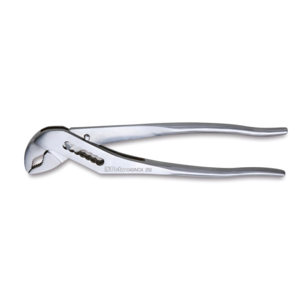 Slip joint pliers, boxed joints, made of stainless steel 1048INOX