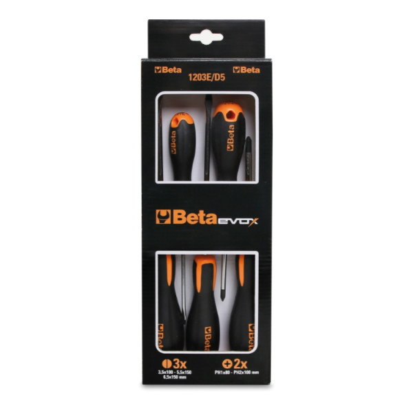 Set of Evox screwdrivers 1203E/D – Beta Tools