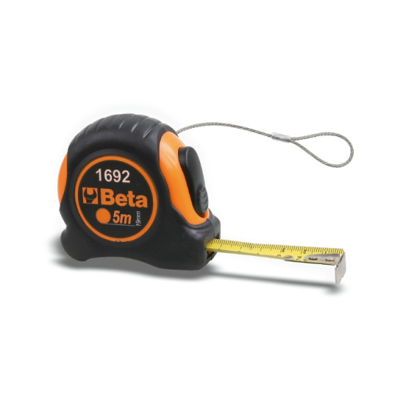 Measuring Tapes Shock Resistant Bi Material Abs Casings Steel