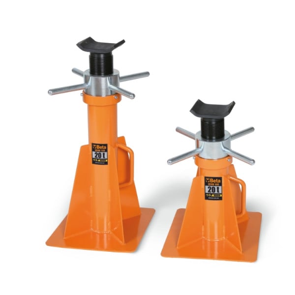 Heavyduty jack stands, screw adjustable 3010V Beta Tools