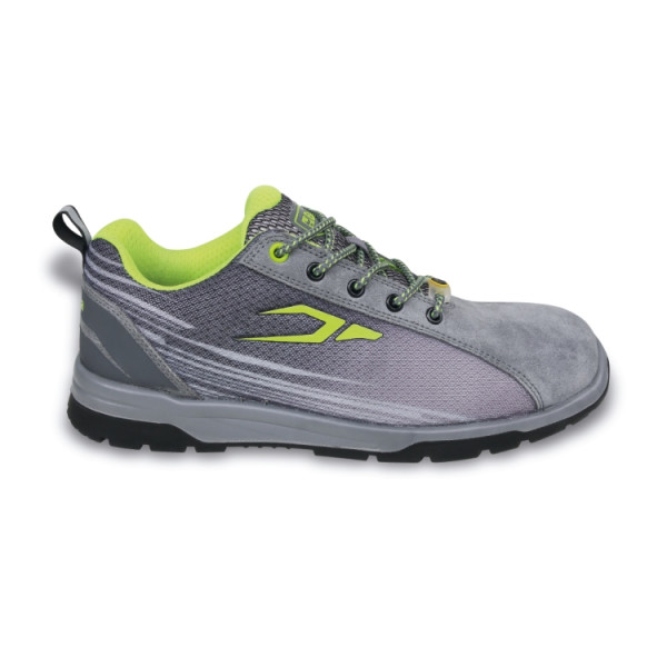 Mesh and suede shoe highly breathable with heel stability support 7316NG Beta Tools