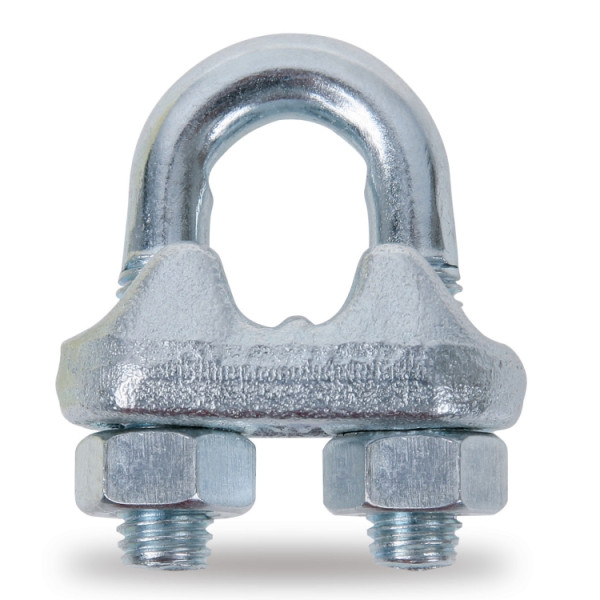 Wire rope clips, hot steel body, galvanized 8016 Beta Tools