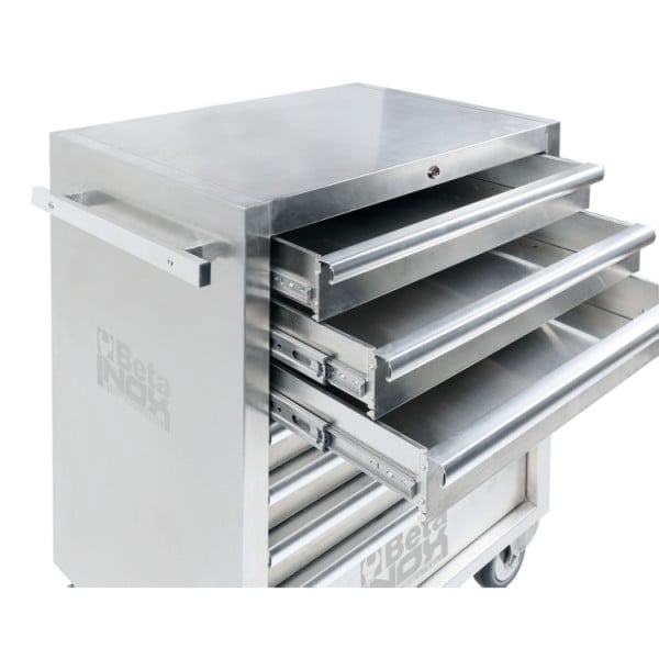 Stainless steel roll top cab