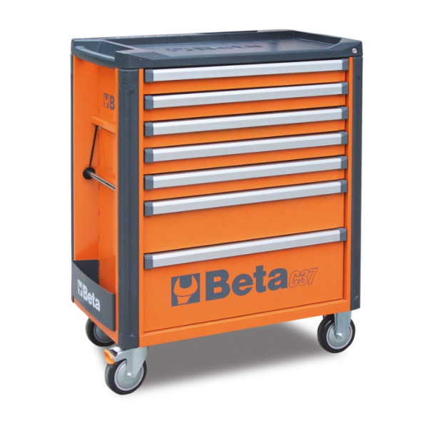 7 drawer shop roll cab