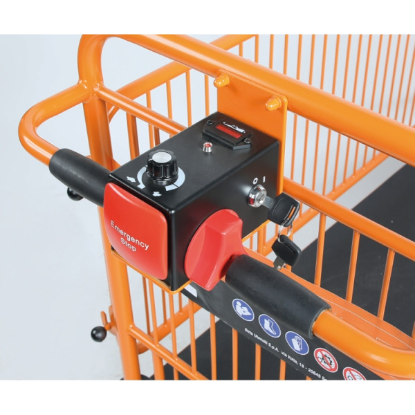 "Brutus" Electric platform cart, with panels C48M Beta Tools