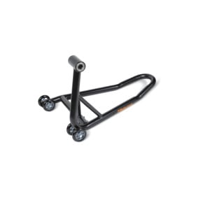 Caballete para moto con monobrazo izquierdo
