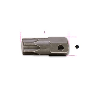 Punta de impacto macho para tornillos  con huella Torx®, unión 22 mm