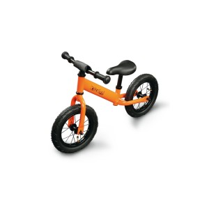 Bicicleta sin pedales, bastidor de aluminio y rueda 12" con cámara de aire, edad recomendada: + 3 años, peso máximo < 30 kg