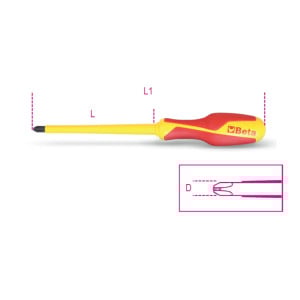 Destornillador Phillips®, aislado