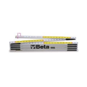 Metro plegable de madera de abedul