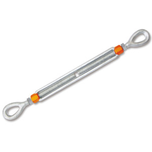 Tensor de dos ojos de alta resistencia, zincado en caliente