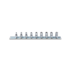 Juego de 9 vasos de 1/4" Torx®, en soporte