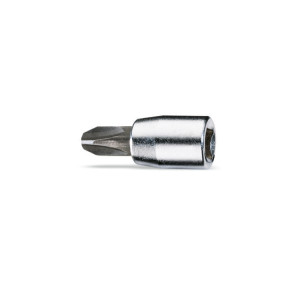Vaso de 1/4" con punta Phillips®, cromado
