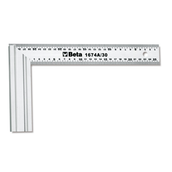 STRIR 7 Pulgadas Escuadra de Aleaci/ón de Aluminio Escuadra de Tr/íangulo para Carpinter/ía