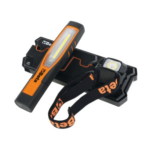 Lampe de travail led rechargeable, lampe d'inspection combo double