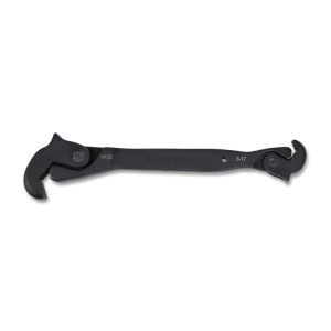 Clé auto-serrante à reprise automatique pour 6 pans de 8 à 32 mm