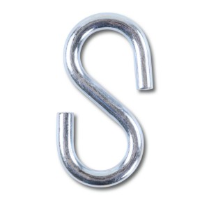 Crochet en "S" acier galvanisé