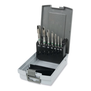 Coffret comprenant 7 tarauds machines  428FC, en HSS