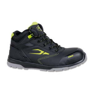 Chaussure montante en microfibre, déperlante, avec laçage rapide