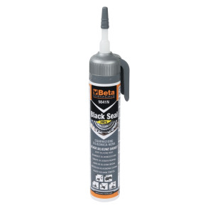 Mastic de joints en silicone noir Résistant aux températures élevées, avec applicateur pratique