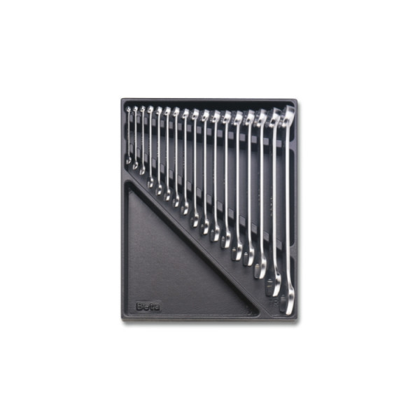 Plateau thermoformé rigide avec composition d'outils T176 - Beta Tools