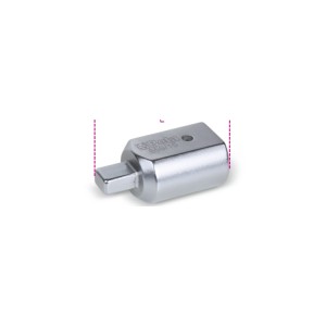 Adapter met rechthoekige insteek van (14x18 mm) en aandrijf van (9x12 mm)