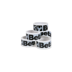 36 rollen of plakband met Beta logo.Wit