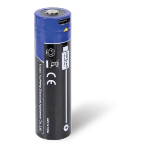 Oplaadbare batterij met USB-C aansluiting voor motorkap lamp artikel 1838E