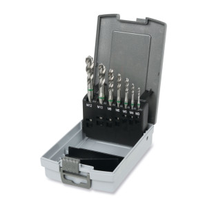 Assortiment van 7 machinetappen 429FP, gemaakt van HSS-CO 5%