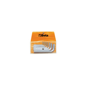 Set inbussleutels in plastic etui.