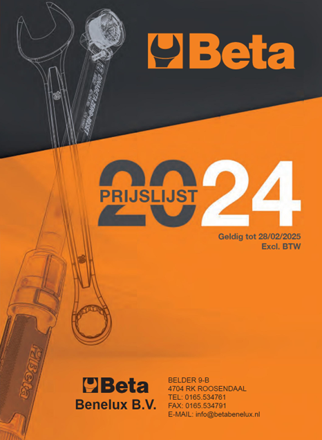 Complete prijslijst Beta Tools