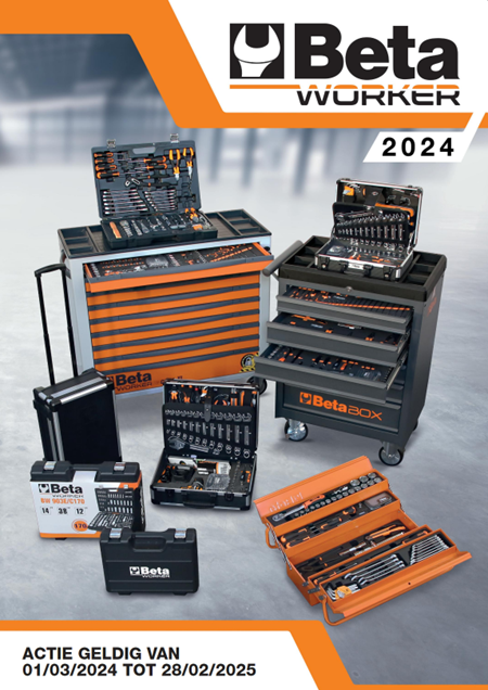 Beta Worker folder met professioneel gereedschap
