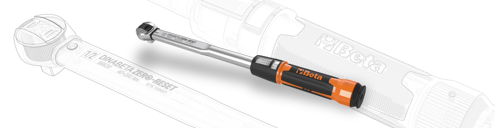 Llave dinamométrica 1/4 605E Beta Tools