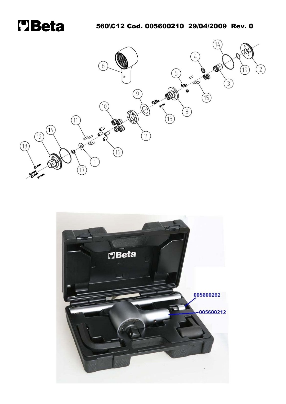 Multiplicateur de Couples 12:1 560/C12  Boutique Global Services Véhicules  Industriels