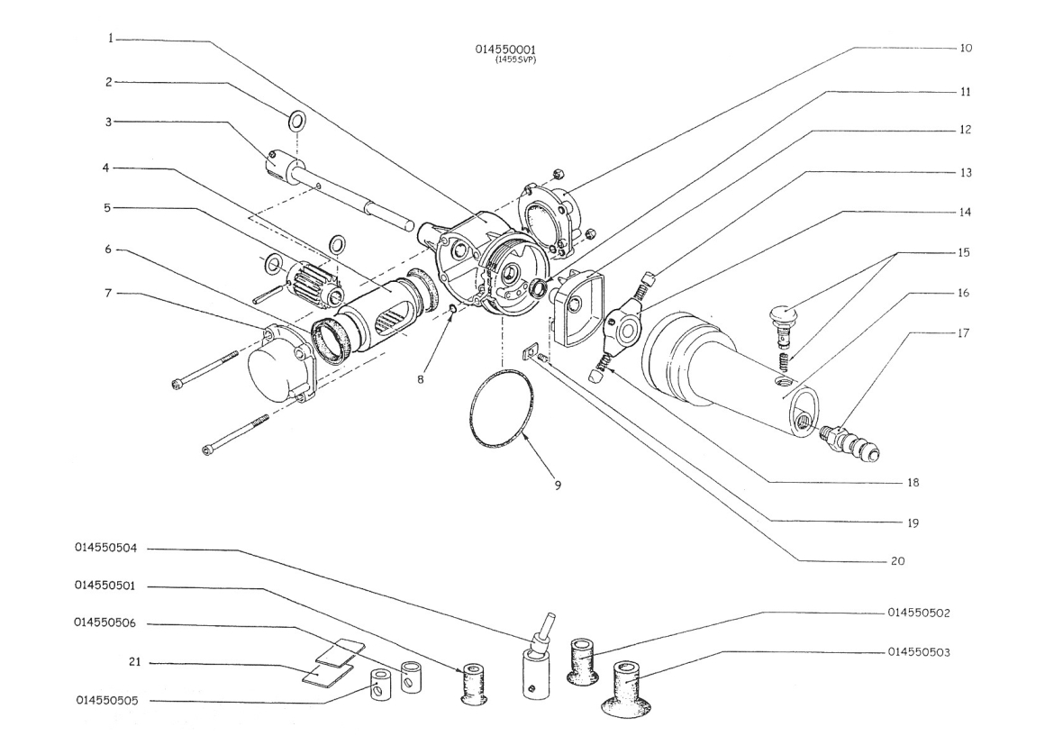 Rodoir de soupapes pneumatique 1455SVP – Beta Tools