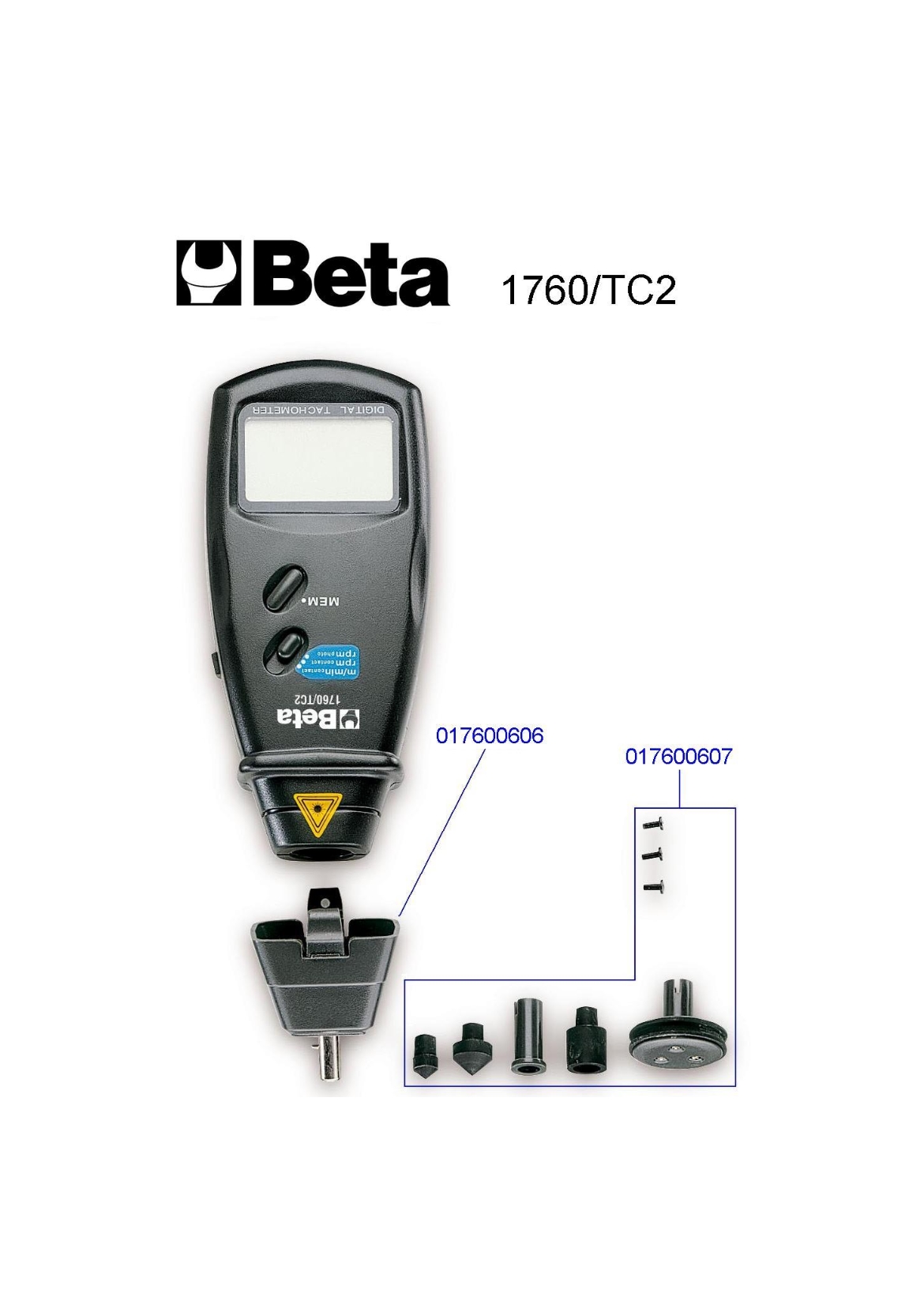 DT2236 Tachimetro digitale a contatto e a riflessione - Strumenti portatili  - Fiama Componentistica per l'automazione