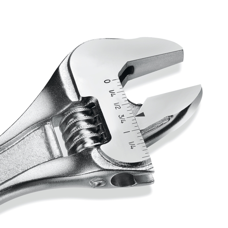 Double mm-inch scale