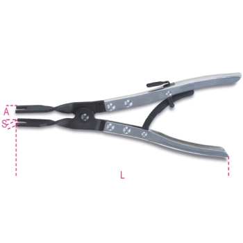 Beta 1472FC Pinza Per Fascette Con Teste Orientabili 360° - Utensile Professionale Per Meccanica - Foto 3