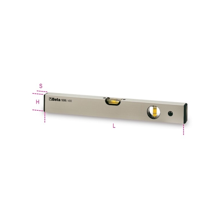 Spirit level 22cm Stabila 02190 with 2 vials, magnetic strip, 70TM