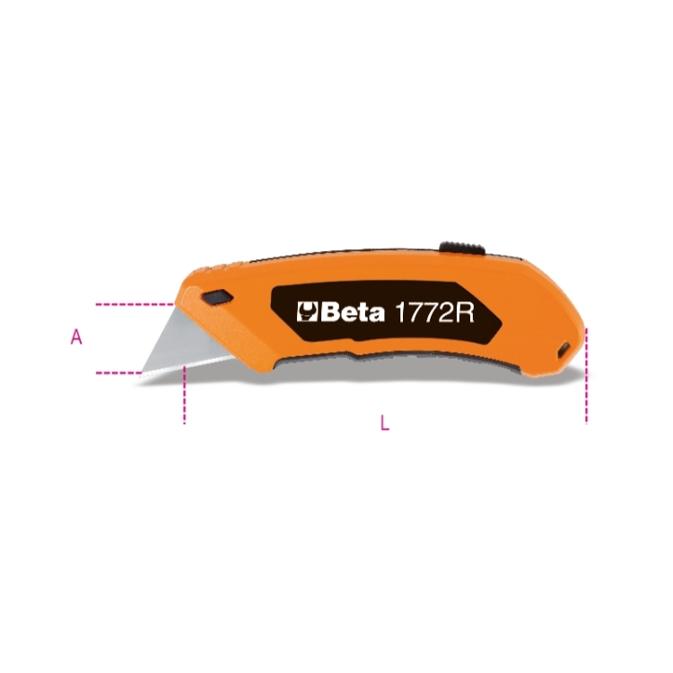 BETA Cutter lame trapézoÏdale à cran d arrêt - 1777 BMT - 017770050