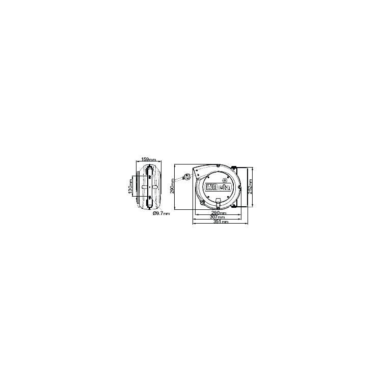 BETA 018440330 1844 Automatische Kabeltrommel 30 m H05VV-F